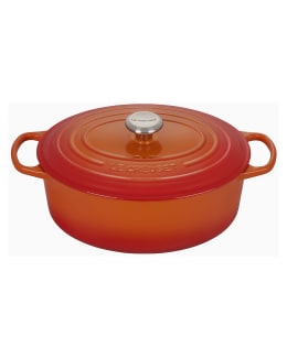Le Creuset Signature Enameled Cast Iron Oval Dutch Oven, 9.5-Quart, 5  Colors on Food52