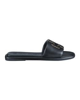 Tory Burch KIRA TWO BAND SPORT - Platform sandals - perfect black/black 