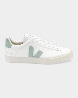 Campo Bicolor Leather Low-Top Sneakers | Neiman Marcus