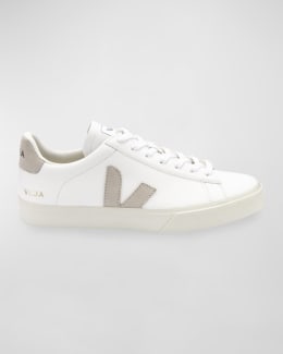 VEJA Campo Leather Low-Top Sneakers | Neiman Marcus