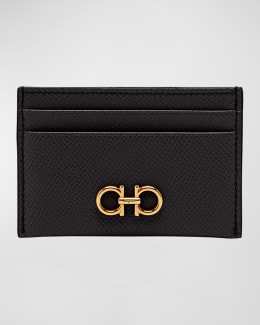 Saint Laurent Fragments YSL Quilted Patent Zipped Card