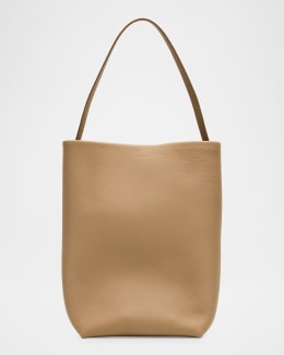 THE ROW N/S Park Tote Large in Lux Grained Calfksin | Neiman