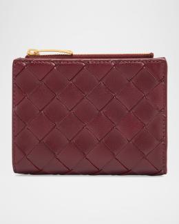 Bottega Veneta Zip Leather Card Case | Neiman Marcus