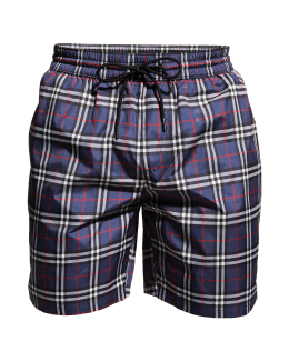 Burberry Men's Guildes Vintage Check Swim Shorts