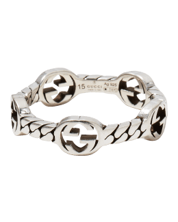 Gucci Interlocking-G Ring | Neiman Marcus