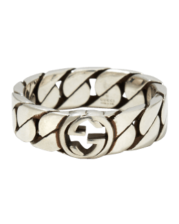 GG  INTERLOCKING G RING