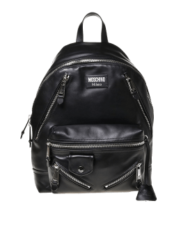 Christian Louboutin Black Explorafunk Keyring Backpack