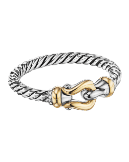 David Yurman Petite Helena Wrap Ring with Diamonds and 18K Gold in ...