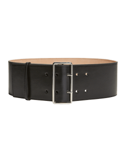 Burberry Black/Lemon Quartz Double D Ring Reversible Calfskin Leather Belt