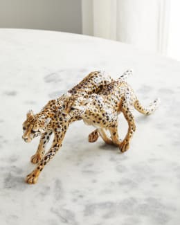 Jay Strongwater Jing Floral Rabbit Figurine | Neiman Marcus