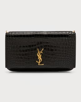 Saint Laurent Fragments YSL Quilted Patent Zipped Card