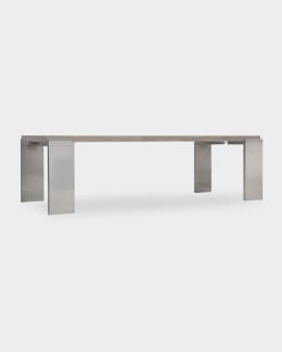Bernhardt Linea Double Pedestal Dining Table Neiman Marcus