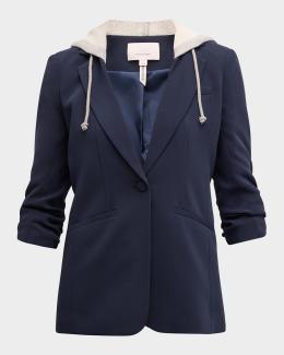 Thom Browne Classic Single-Breasted Blazer Jacket | Neiman Marcus