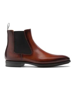 schaal kiem Wereldwijd Magnanni Men's Riley Smooth Leather Chelsea Boots | Neiman Marcus