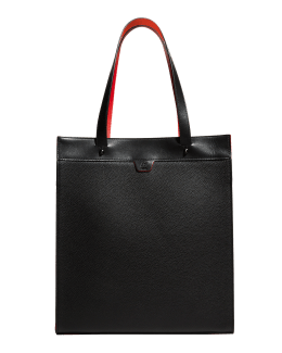 Sneakender Spiked Leather Duffel Bag in Black - Christian