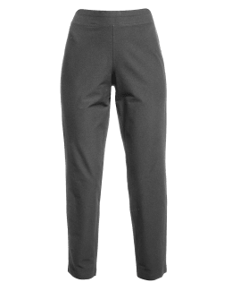 Eileen Fisher Washable Stretch Crepe Slim Ankle Pants | Neiman Marcus