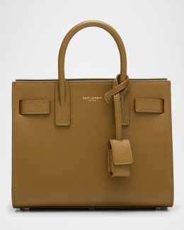 Saint Laurent Cassandre Mini Monogram YSL Box Calf Top