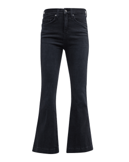 MOTHER Insider Crop Step Fray Jeans | Neiman Marcus