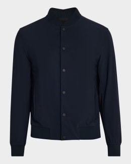 Theory Men's Riland Crewneck Sweater | Neiman Marcus