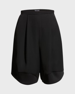 Khaite Laden Bermuda Shorts | Neiman Marcus