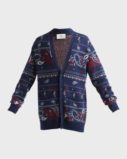 Kenzo Men's Flower Spot Cardigan