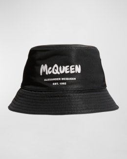 Keith James Men's Logo Nylon Bucket Hat | Neiman Marcus