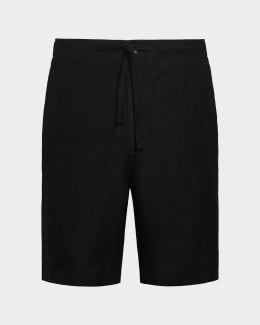 Prada Men's Linen Shorts | Neiman Marcus