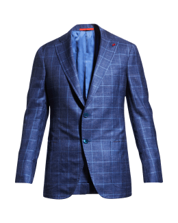 Isaia Men's Cortina Wool Blazer | Neiman Marcus