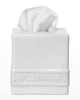 Juliska Berry & Thread Whitewash Tissue Box Cover | Neiman Marcus