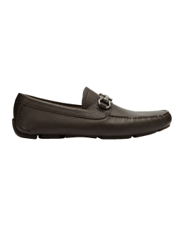 Ferragamo Men s Parigi Gancini Leather Drivers Neiman Marcus