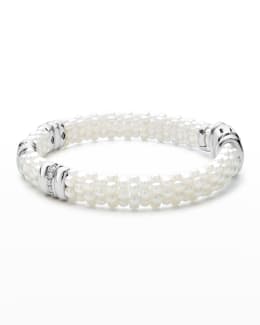 Lagos white caviar bracelet shop