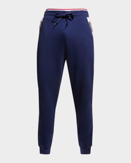 【関税込み】BRUNELLO CUCINELLI MONILE JOGGERS Brunello Cucinelli Monili Side-Stripe Cotton-Silk Ankle