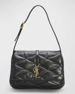 Saint Laurent Women's Le 5 À 7 Mini Leather Shoulder Bag