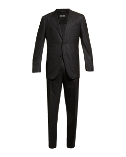 ZEGNA Men's Two-Piece Wool Suit | Neiman Marcus