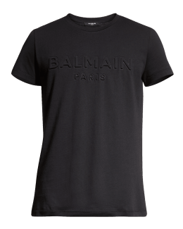 Givenchy Men's Basic Logo Crew T-Shirt | Neiman Marcus