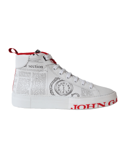John galliano shop high top sneakers