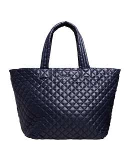 MZ WALLACE Metro Deluxe Large Quilted Nylon Tote Bag | Neiman Marcus