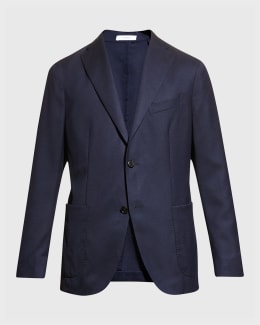 Boglioli Men's Wool Hopsack Blazer | Neiman Marcus