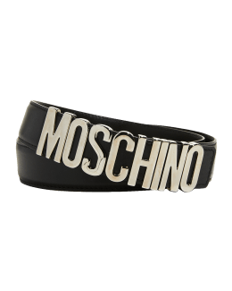 Moschino deals belt silver