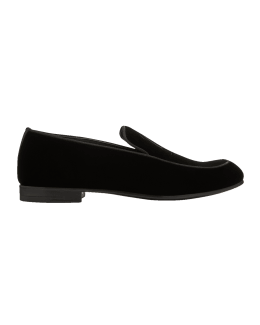 Office Patent Velvet Loafers