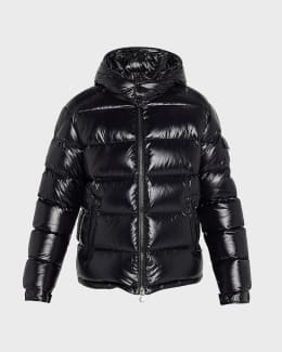 Moncler Men's Benamou Short Down Jacket | Neiman Marcus