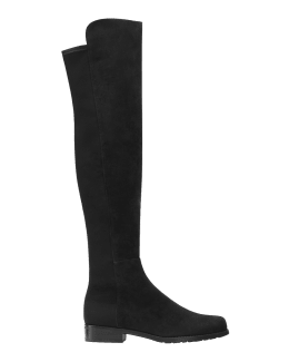 Stuart Weitzman 5050 Leather Over-the-Knee Boots | Neiman Marcus