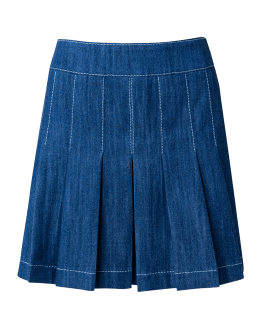 Dolce&Gabbana Patchwork Denim Mini Skirt | Neiman Marcus