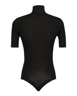 Wolford Tokio 3/4-Sleeve Thong Bodysuit