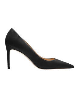 stuart weitzman kitten heel pumps