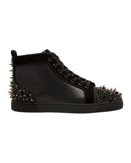 Louboutin spike high top outlet