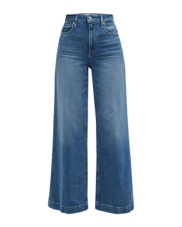 Joe's Jeans The Mia High Rise Wide-Leg Jeans | Neiman Marcus