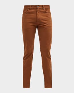 ワコマリア Zegna / STRAIGHT FIT TROUSERS M ZEGNA Straight-Leg Stretch-Cotton Twill Trousers for Men