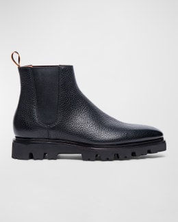 John Lobb Men's Kensington Leather Chelsea Boots | Neiman Marcus John Lobb Men's Kensington Leather Chelsea Boots | Neiman Marcus