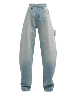 THE ROW Eglitta Wide-Leg Jeans | Neiman Marcus